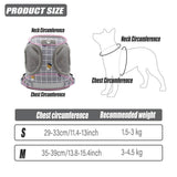 Pet ID Tags: Pink Kitten Dog Cat Walking Harness Lead Leash Collar Pet Vest Mesh Adjustable - M