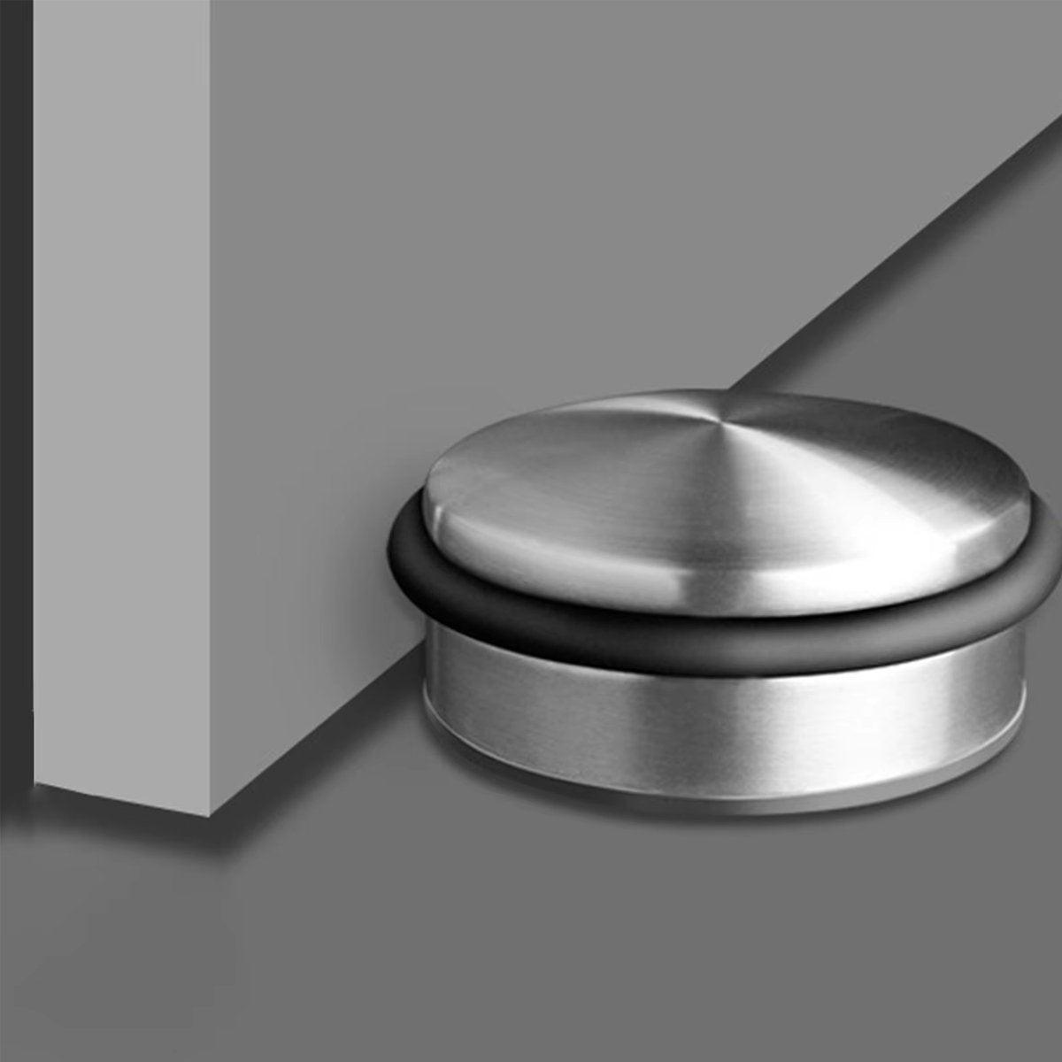 Door Hardware: Solid Heavy Duty Rubber Door Stopper Windproof Noise Proof Door Wedge Non Slip