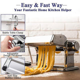 Speciality Appliances: Manual Noodle Maker Dumpling Press Stainless Steel Noodle Machine Pasta Tool