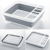 Kitchen & Dining Chairs: Home Master Collapsible Dish Drainer Small Spaces Camping Caravan 34CM X 28.5CM