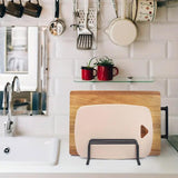 Storage Boxes: Home Kitchen Chopping Board Draining Rack Multifunction Storage Shelf Organizer