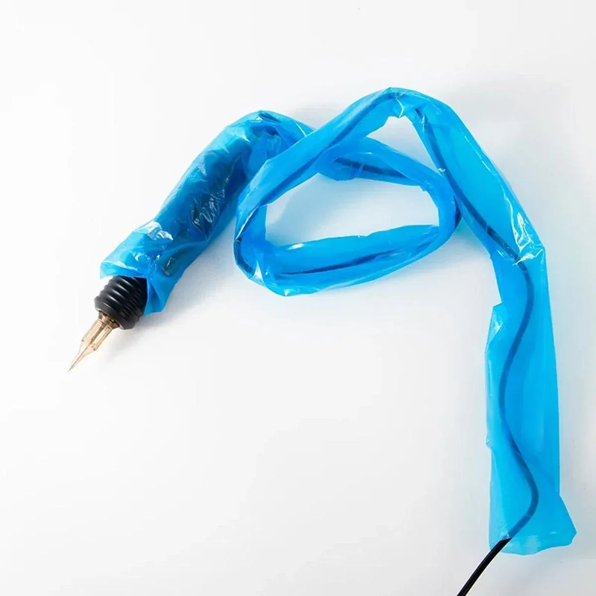 Disposable Tattoo Clip Cord Covers, Blue, 60 x 5 cm, Pack of 200