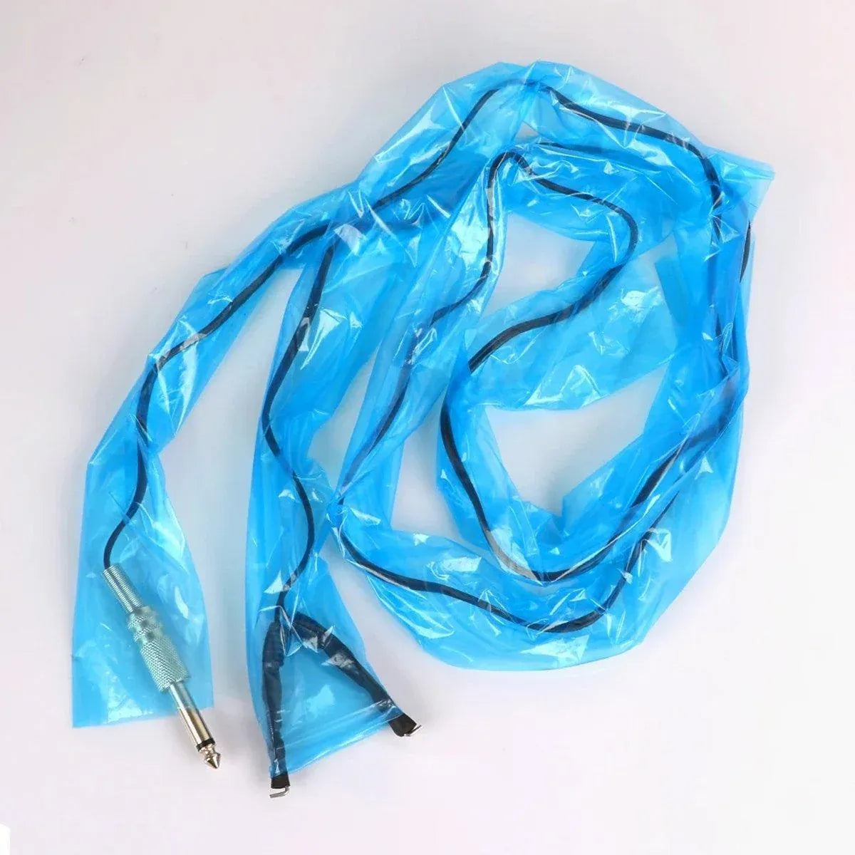 Disposable Tattoo Clip Cord Covers, Blue, 60 x 5 cm, Pack of 200