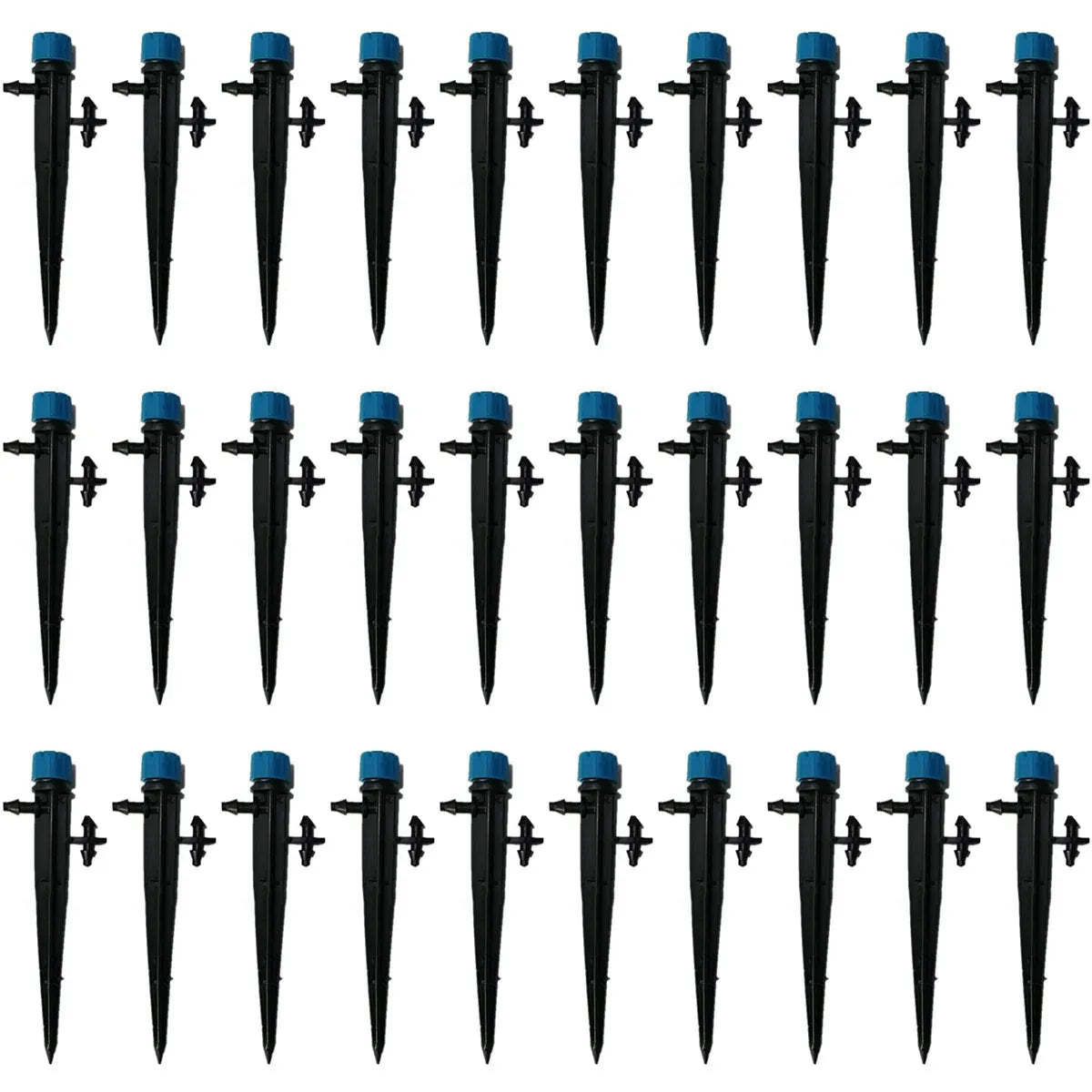 Adjustable Irrigation Misting Dripper 360-degree Sprinkler Drip Watering Tool - Blue
