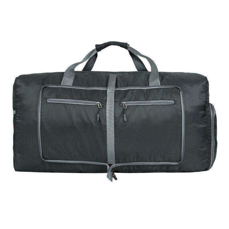 Duffel Bags: 70L Large Travel Duffle Bag Foldable Waterproof Gym Bag with Shoe Compartment