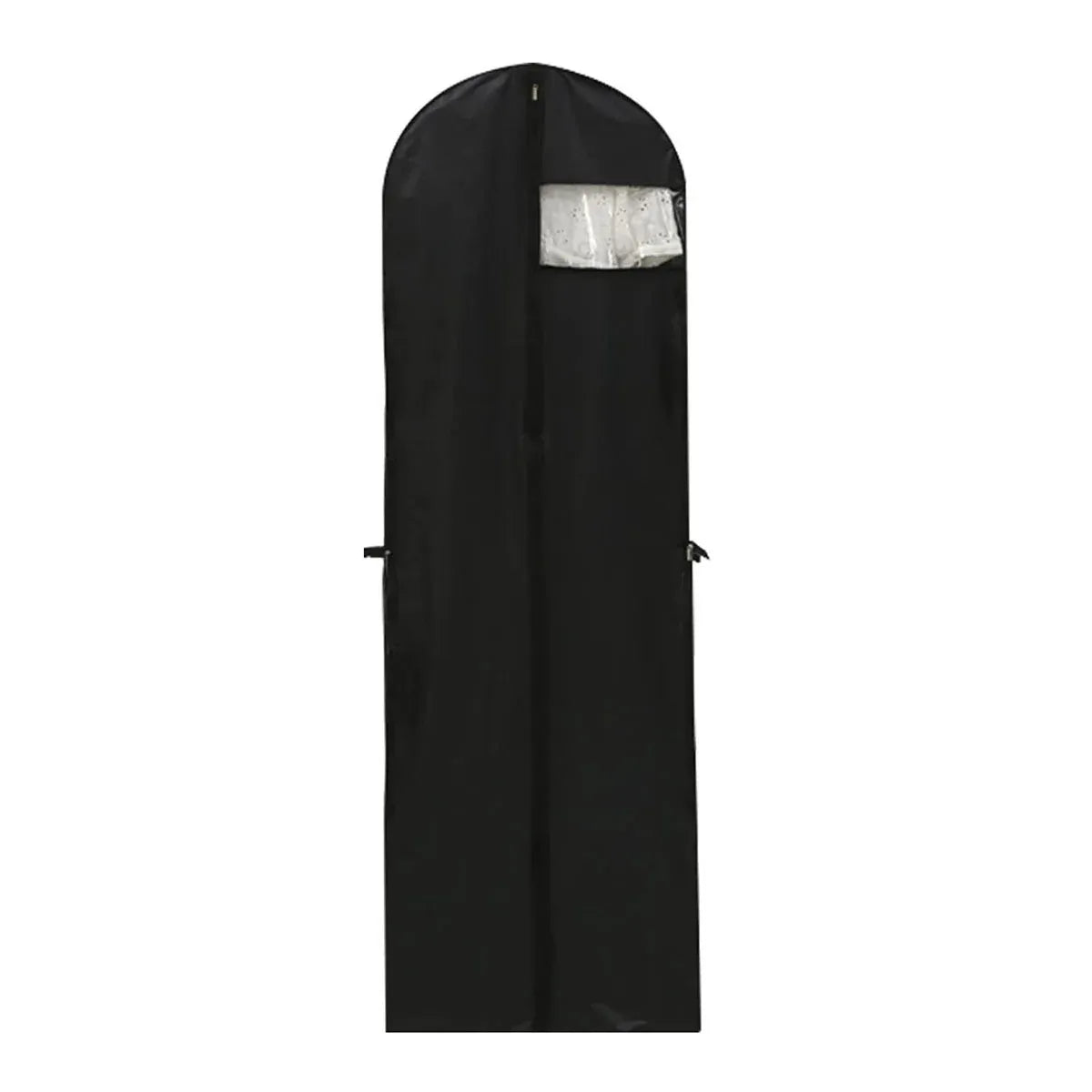 Clothes Dustproof Cover Foldable Moisture-Proof For Household Dress Suit Storage - Black