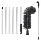 Toilet Brushes & Holders: Gutter Cleaning Brush Roofing Tool with Pole 208cm for Long Splicing Gutter