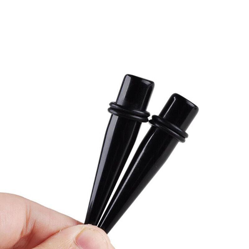 Men's Jewellery: 36Pcs Ear Stretching Kit Plug Set Stretch Ear Taper Stretcher Expander Tapers Au