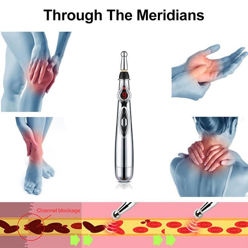 Massagers: Accupuncture Electronic Massage Pen Energy Pen Relief Pain Tool Meridian Therapy