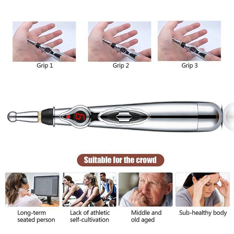 Massagers: Accupuncture Electronic Massage Pen Energy Pen Relief Pain Tool Meridian Therapy