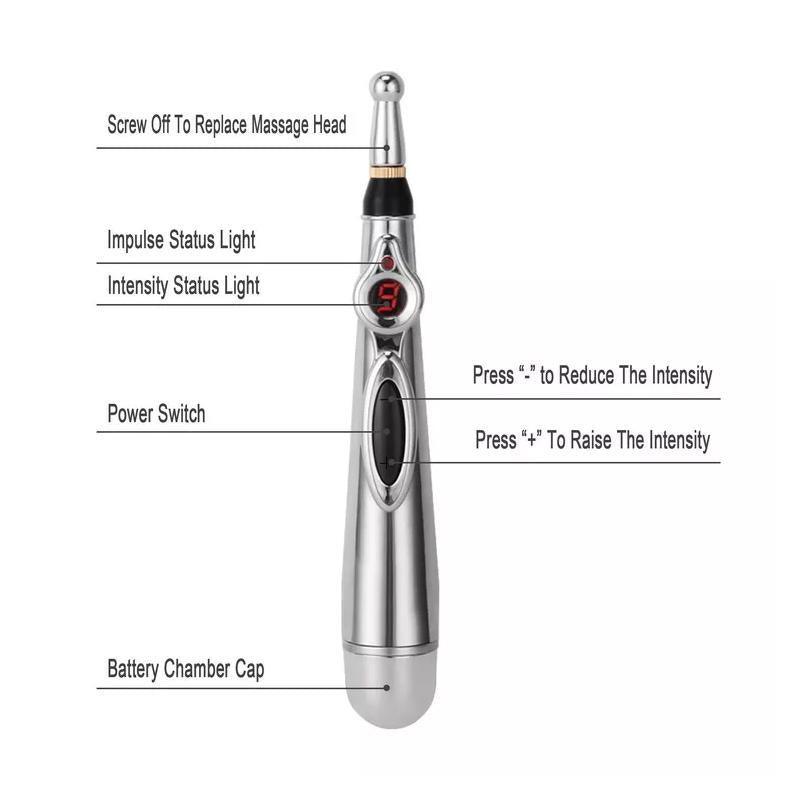 Massagers: Accupuncture Electronic Massage Pen Energy Pen Relief Pain Tool Meridian Therapy