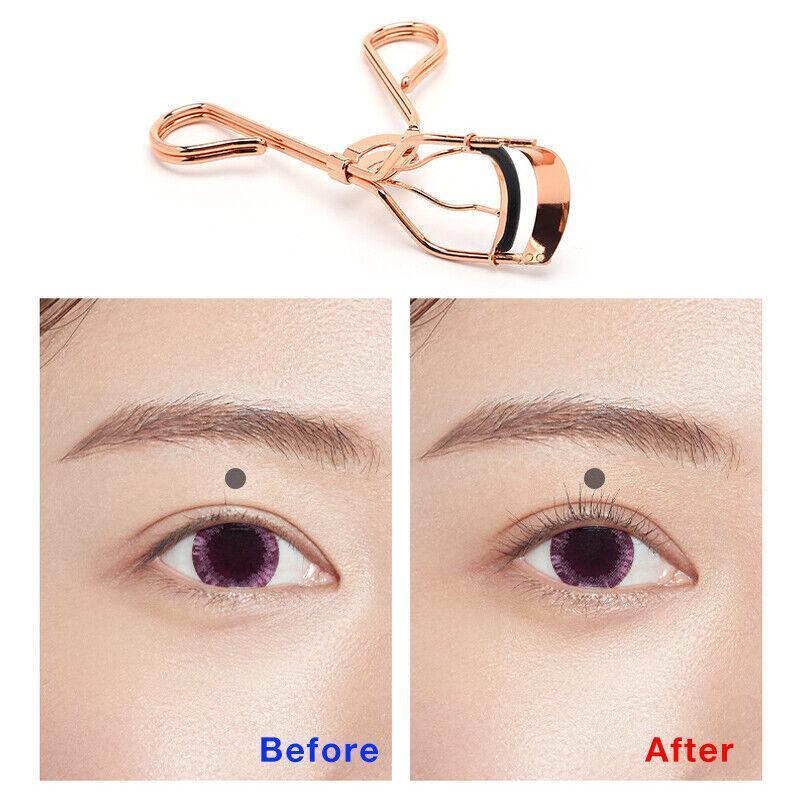 Tattoo Suppliers: Professional Handle Eye Lash Curling Eyelash Curler Makeup 11.5x7cm