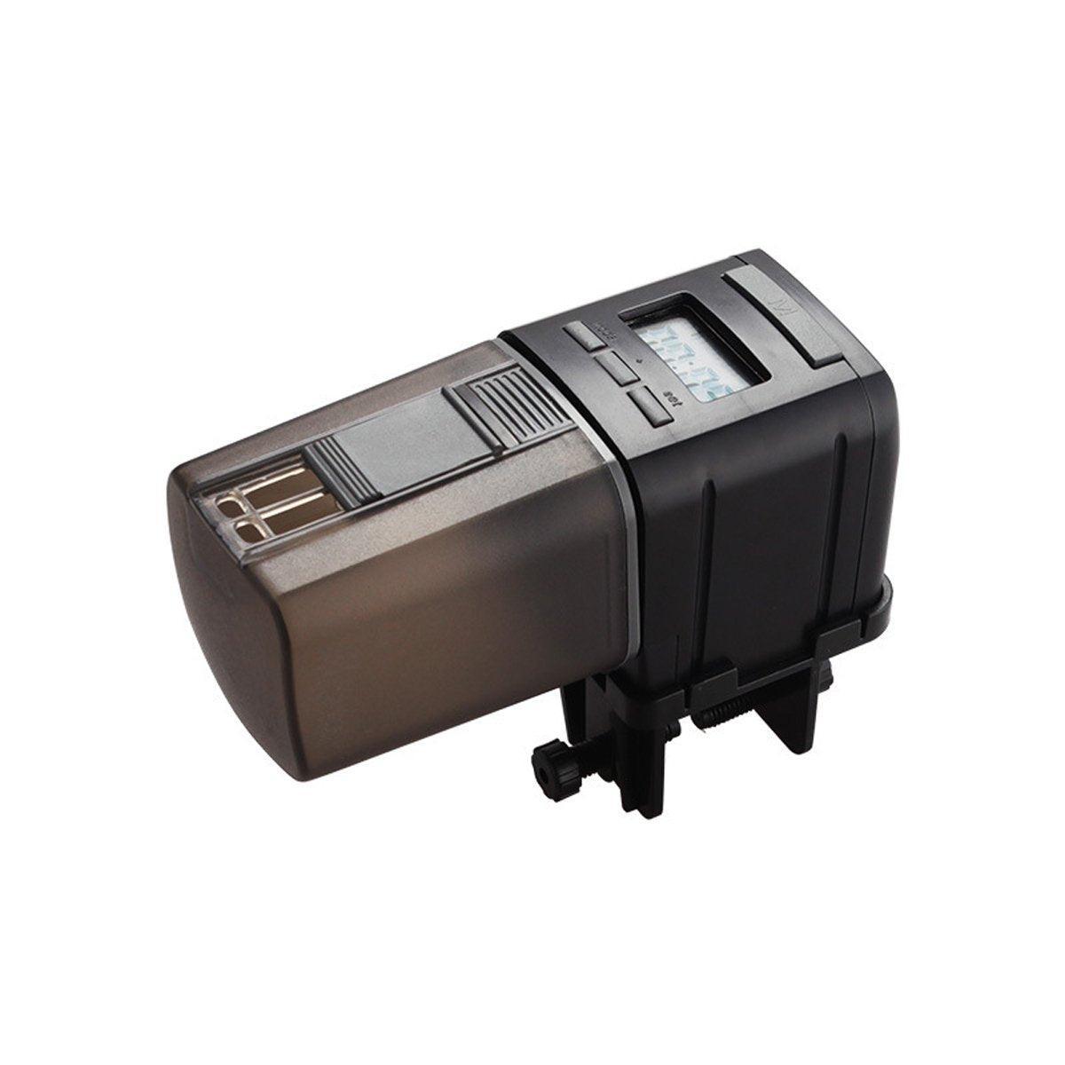 Cat Bowls, Feeders & Waterers: Automatic Fish Feeder Intelligent Timing Aquarium Large Capacity Food Dispenser