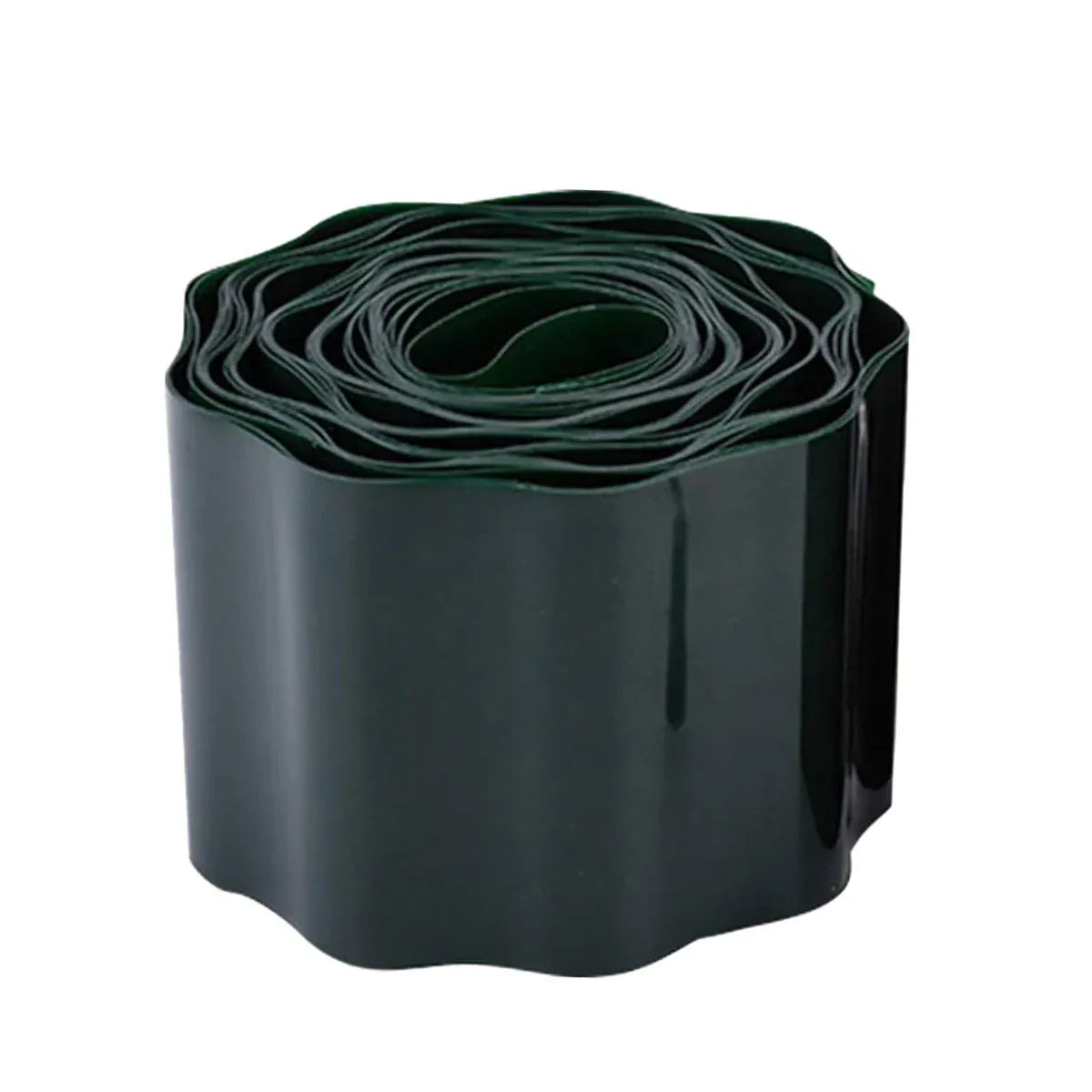 Green Garden Landscape Edging Border Flexible Lawn Fence Roll Outdoor Decor - 15cm