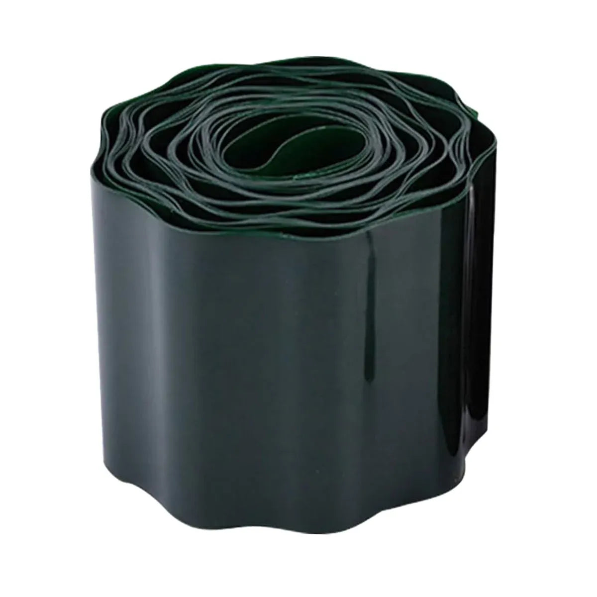 Green Garden Landscape Edging Border Flexible Lawn Fence Roll Outdoor Decor - 20cm