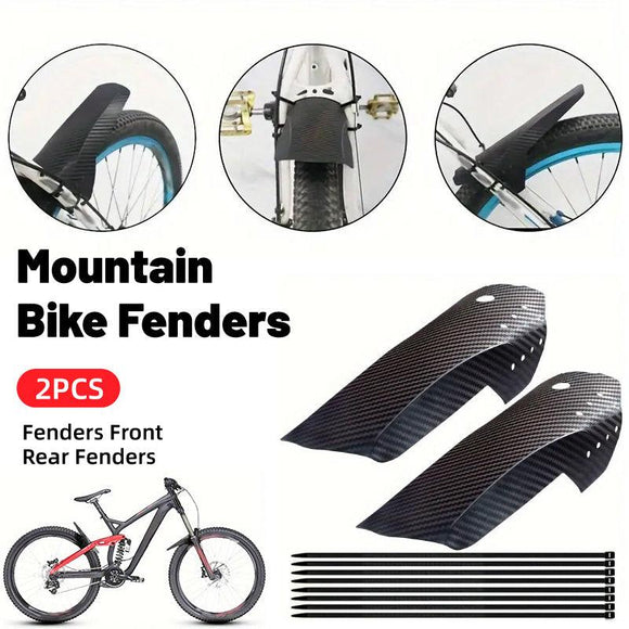 2pcs Mountain Bike Fenders Cycling Mudguard Bike Accessories MTB Road Cycling