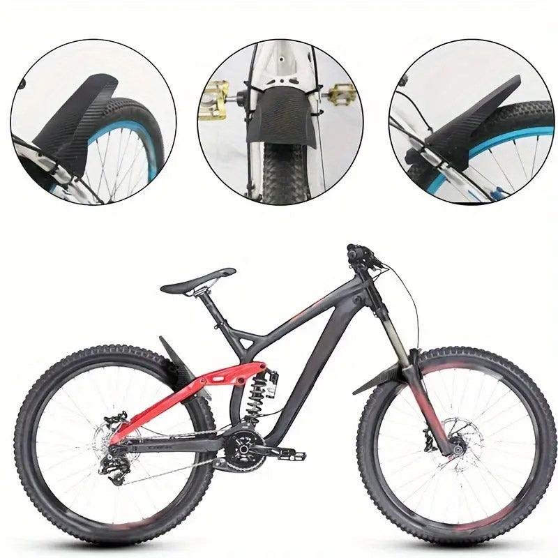 Bicycle Parts: 2pcs Mountain Bike Fenders Cycling Mudguard Bike Accessories MTB Road Cycling