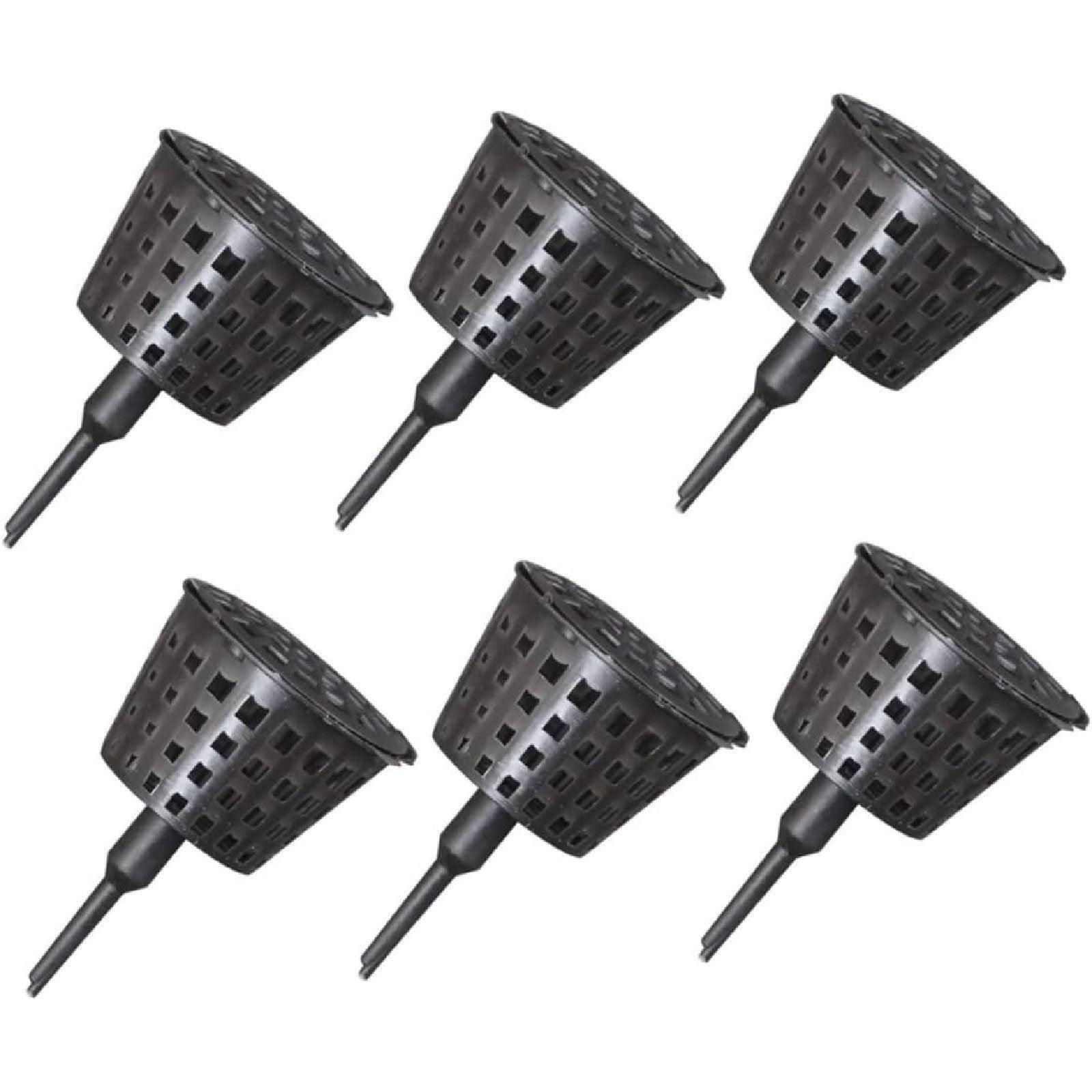 Gardening Tools: 100x Plastic Fertilizer Baskets with Lid Balcony Gardening Tools Bonsai Supplies