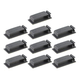 Adhesive Cable Clips Management Clamp Wire Organiser Rectangle Tidy Desk Holder