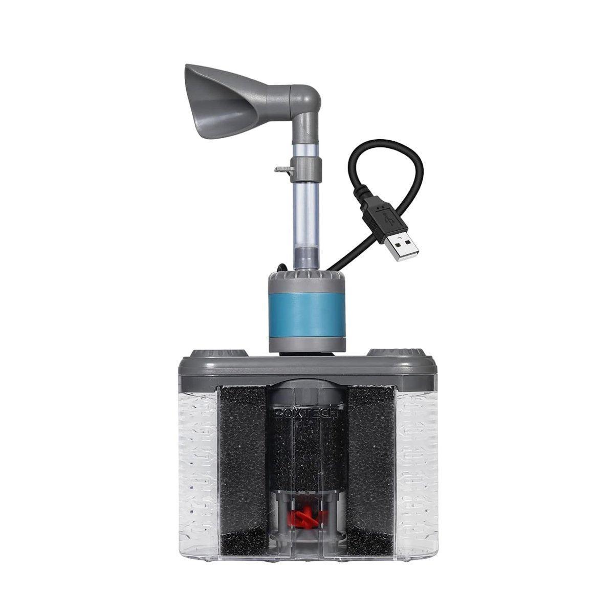 Aquarium Filters & Pumps: Aquarium Six in One Filter Reverse Air Lift Suction Aeration Wave Maker System