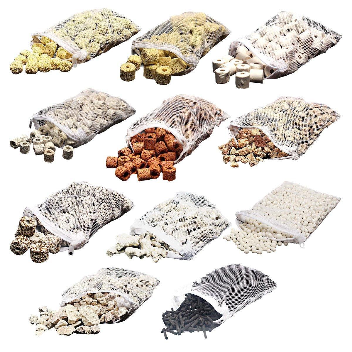 Aquarium Filters & Pumps: 500g Fish Tank Water Filter Media Aquarium Filtration Material Sponge Pad - Maifan Stone