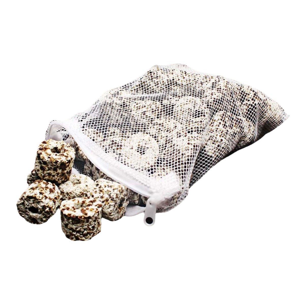 Aquarium Filters & Pumps: 500g Fish Tank Water Filter Media Aquarium Filtration Material Sponge Pad - Maifan Stone