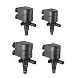 3in1 Mini Aquarium Fish Tank Filter Submersible Water Purifier Oxygen Pump - QL-350 (20W 1400L/H)