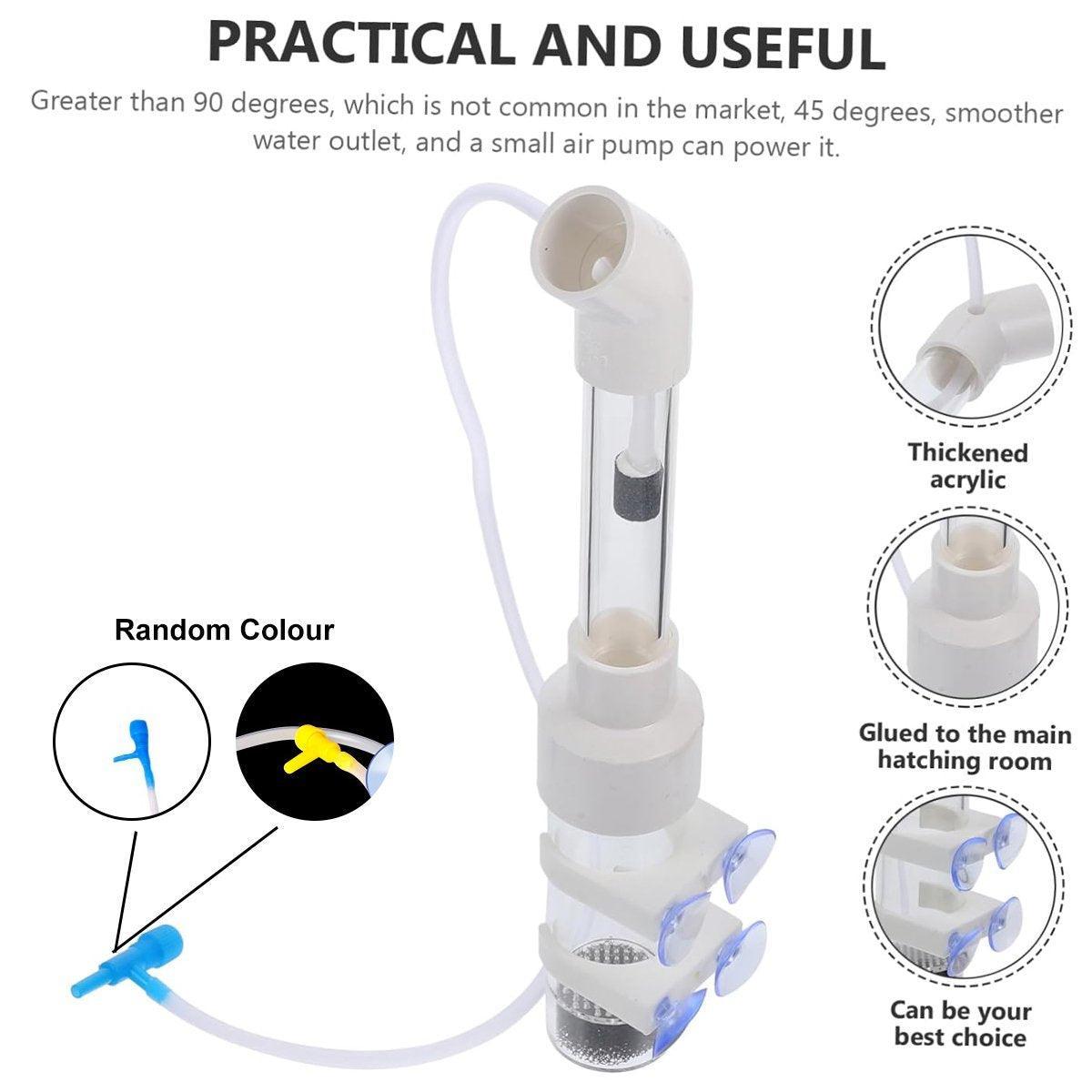 Aquarium Filters & Pumps: Fish Breeding Box for Aquarium Cichlid Catfish Hatchery Tank Accessories