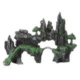 Aquarium Decor: Aquarium Decoration Rock Cave Stone Ornament Fish Tank Mountain View Decor