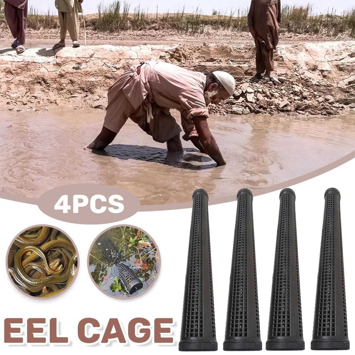 4pcs Eel Trap Cage Loach Fishing Net Catcher for Eel Fish Capture Equipment