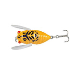 Fishing Tackle: 4X Winged Cicada 40mm Fishing Lure Topwater Popper Freshwater Bream Bass Bream