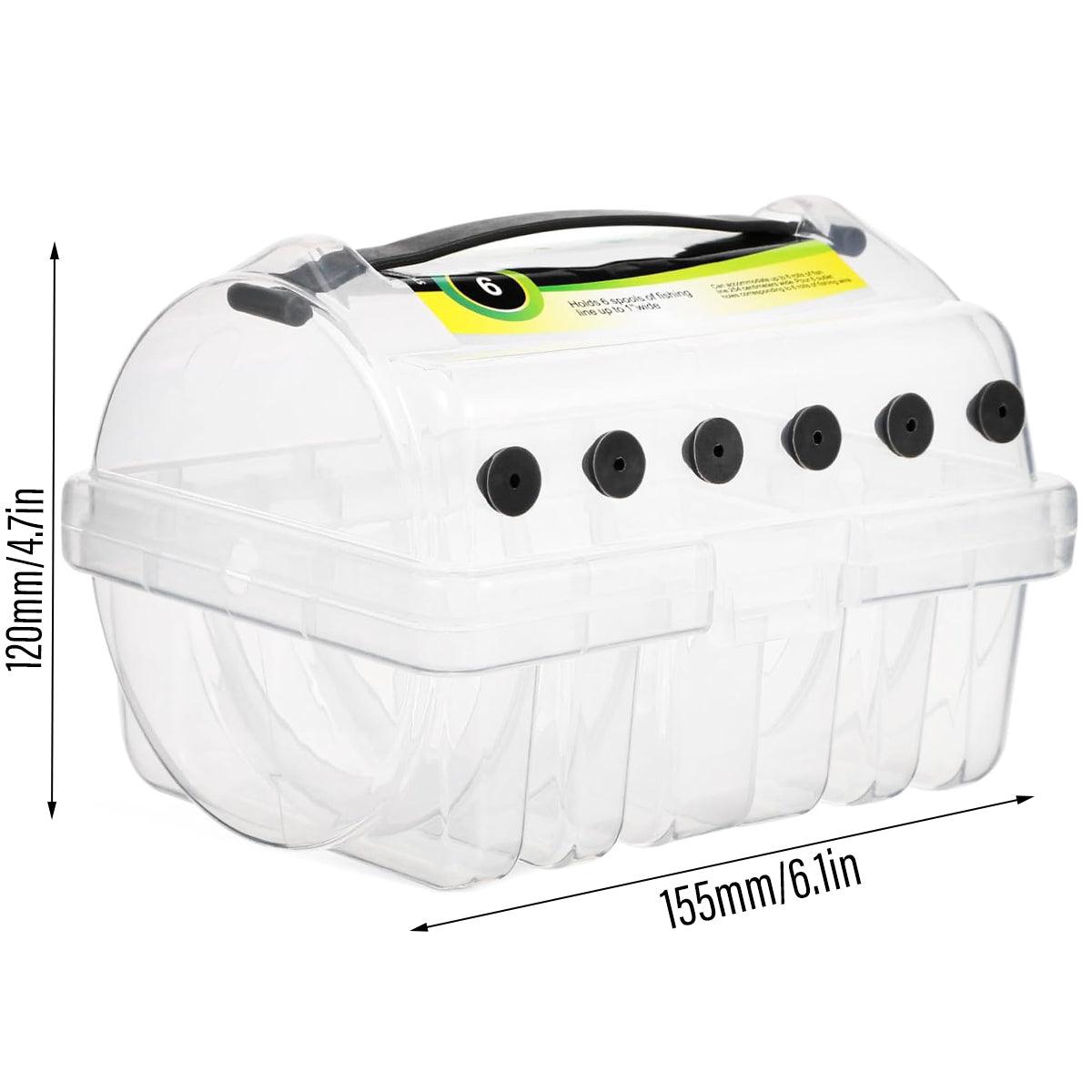 Fishing Tackle: Multifunctional Fishing Line Organizer Storage Box Tackle Management Holder