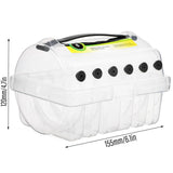 Fishing Tackle: Multifunctional Fishing Line Organizer Storage Box Tackle Management Holder