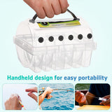 Fishing Tackle: Multifunctional Fishing Line Organizer Storage Box Tackle Management Holder