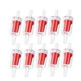 Aquarium Filters & Pumps: 5/10X Check Valve Fish Tank Aquarium Air Pump Silicone Non-Return One Way Airline - 5PCS