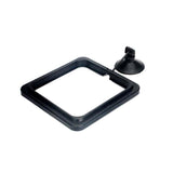Aquarium Decor: Fish Feeding Ring Aquarium Fish Tank Feeder Floating Fish Food Feeder Fish Food Black - Black Circle