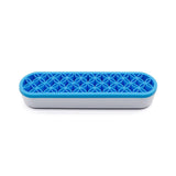 Storage Boxes: Silicone Makeup Organizer Cosmetic Storage Box Lipstick Brush Holder Desktop Box - Light Purple