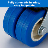Furniture: 4pcs Casters Movable Wheels Heavy Duty Swivel Locking Caster Wheel For Furniture