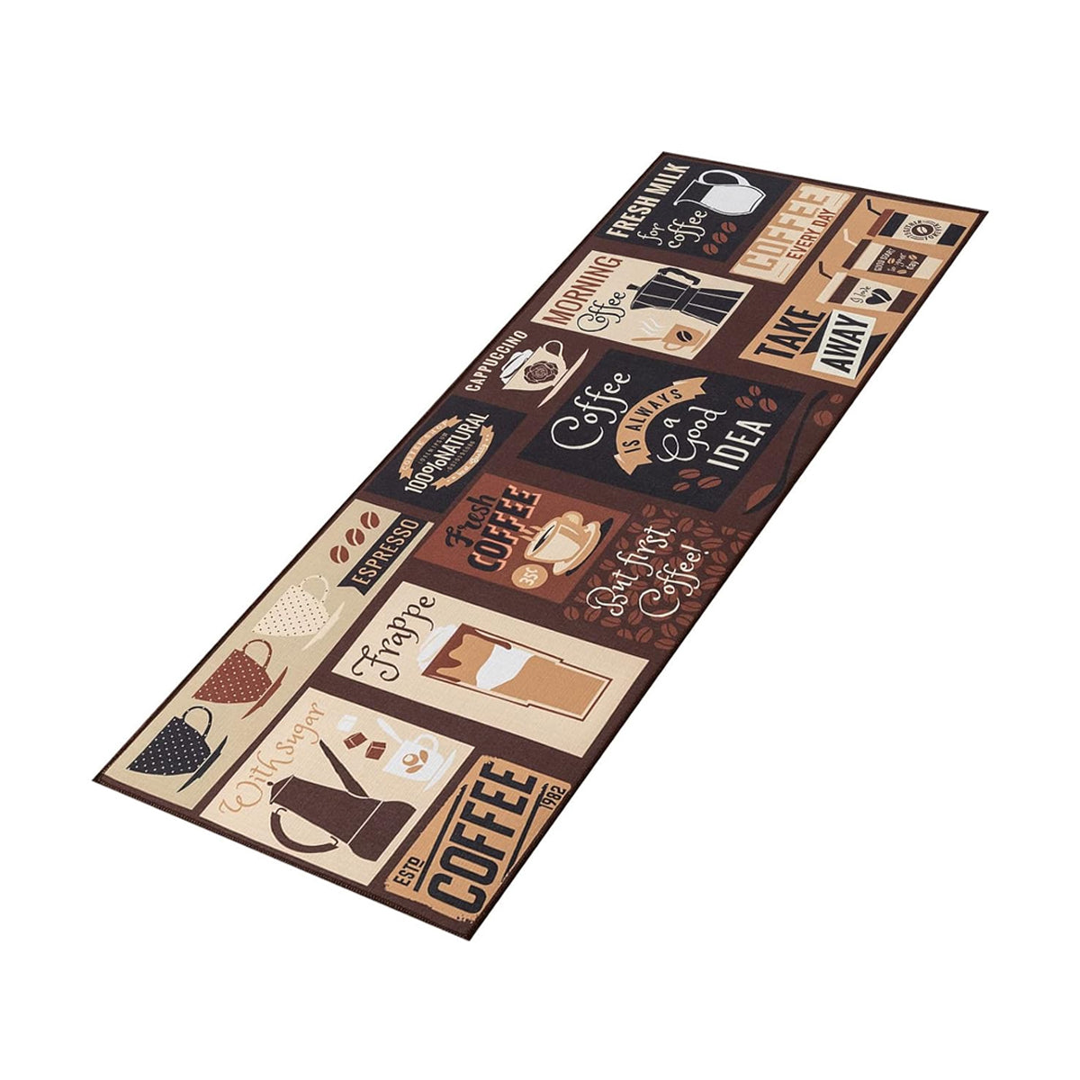 Bath Mats & Rugs: Printed Non Slip Door Floor Rug Mat Kitchen Bathroom Carpet Mat Water Absorbent
