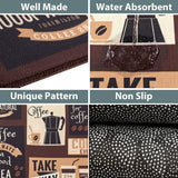 Bath Mats & Rugs: Printed Non Slip Door Floor Rug Mat Kitchen Bathroom Carpet Mat Water Absorbent