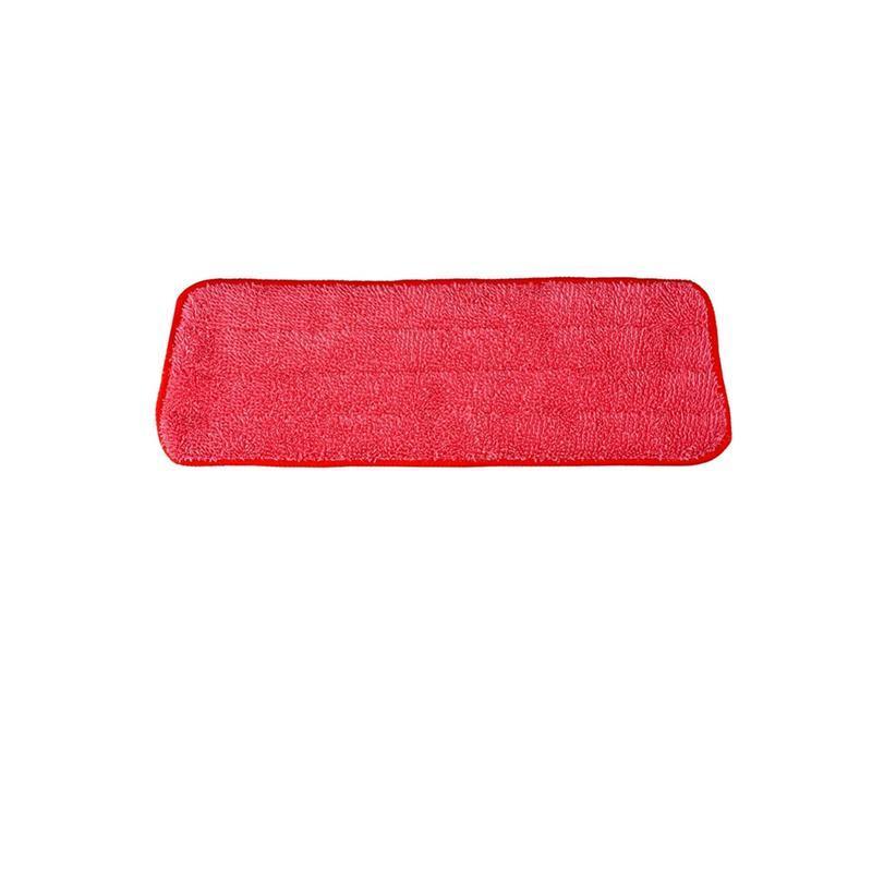 Commercial Cleaning Equipment: Replacement Microfiber Flat Mop Head Refill Floor Cleaning Pads Absorbent Cloths - Green