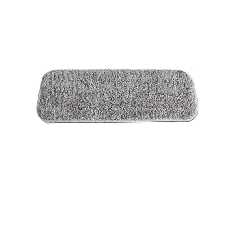 Commercial Cleaning Equipment: Replacement Microfiber Flat Mop Head Refill Floor Cleaning Pads Absorbent Cloths - Green
