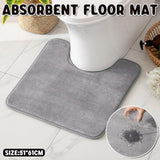 Bath Mats & Rugs: Water Absorbent Floor Mats for Home Doors Bedrooms Bathrooms Non Slip Mats