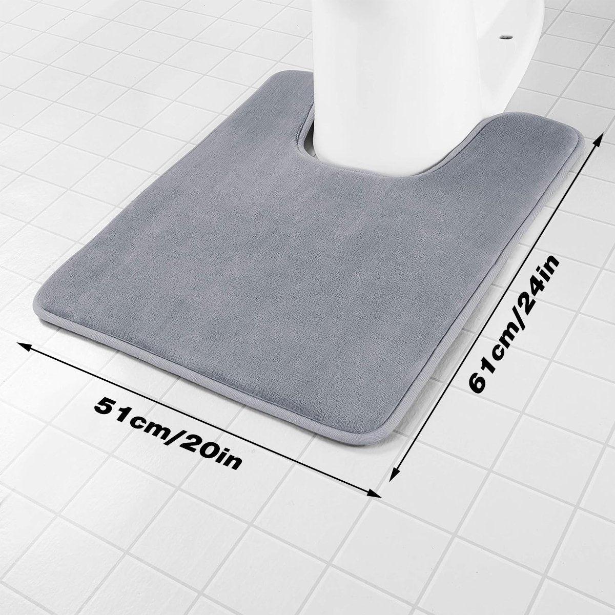 Bath Mats & Rugs: Water Absorbent Floor Mats for Home Doors Bedrooms Bathrooms Non Slip Mats