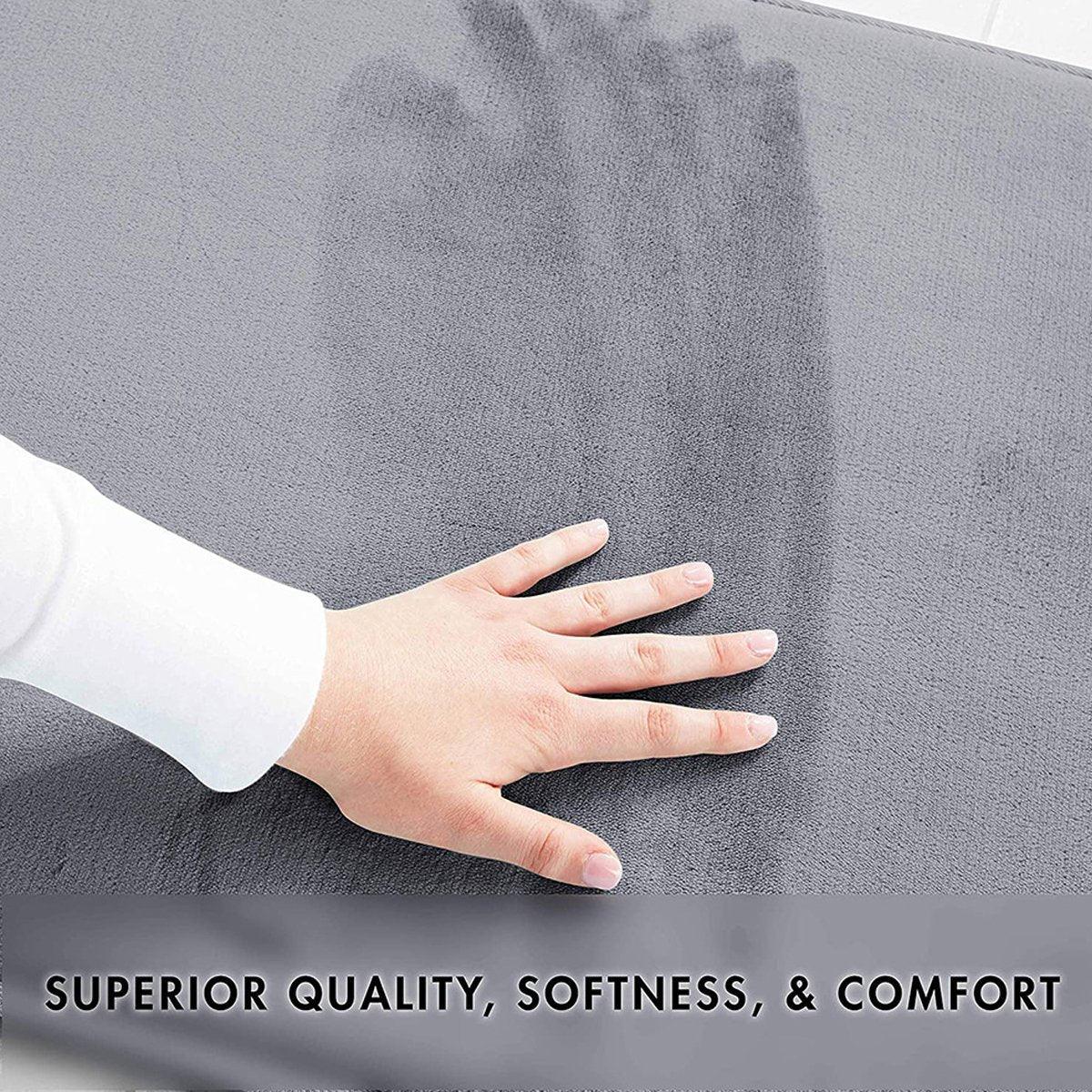 Bath Mats & Rugs: Water Absorbent Floor Mats for Home Doors Bedrooms Bathrooms Non Slip Mats