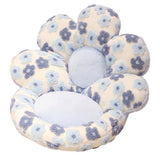 Sofas & Sofa Beds: Cute Soft Seat Cushion Flower Shaped Lazy Sofa Pad for Office Chairs and Home Use - Green