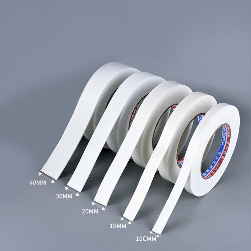 Tape: Double Sided White PE Foam Sticky Tape Mounting DIY Craft Strong Adhesive 2.5m - 20mm*2.5m