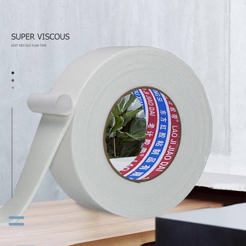 Tape: Double Sided White PE Foam Sticky Tape Mounting DIY Craft Strong Adhesive 2.5m - 30mm*2.5m