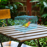 Bird Cages & Stands: Small Bird Transport Collapsible Cage Travel Pet Carrier Portable Folding Cage - L
