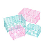 Bird Cages & Stands: Small Bird Transport Collapsible Cage Travel Pet Carrier Portable Folding Cage - S